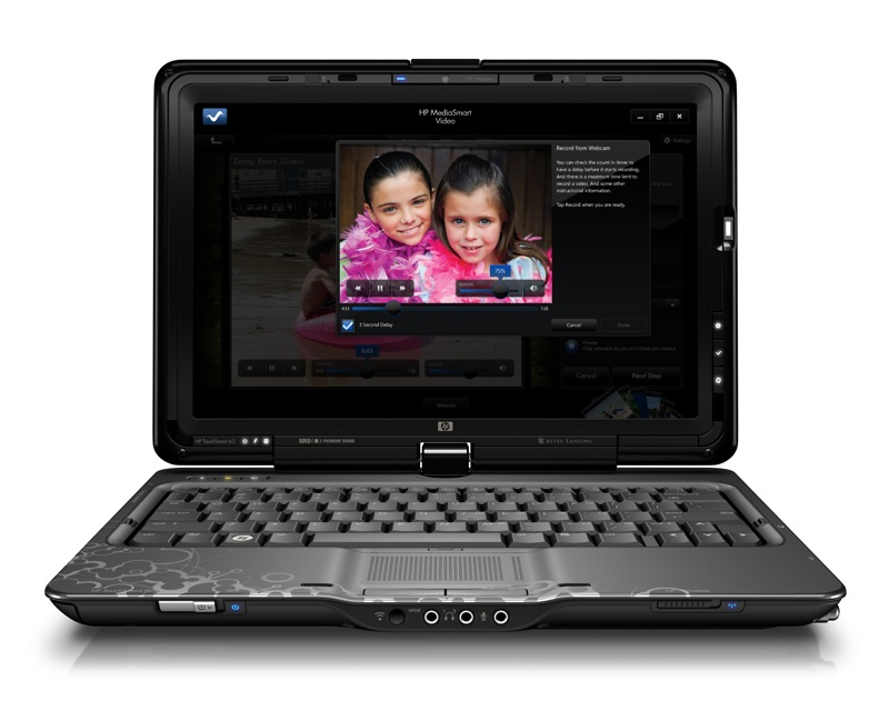 Illustration for article titled HP Touchsmart TX2 is a 12-inch Multitouch Wonder